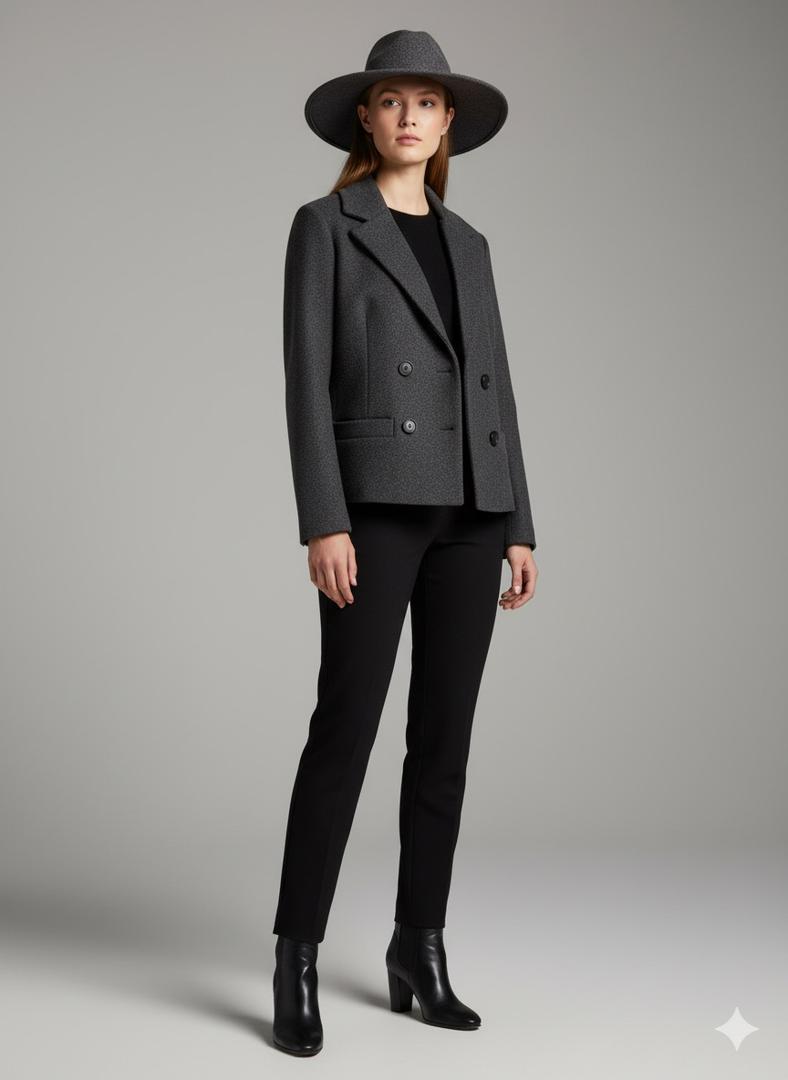 پالتو کتی فوتر 6 دکمه